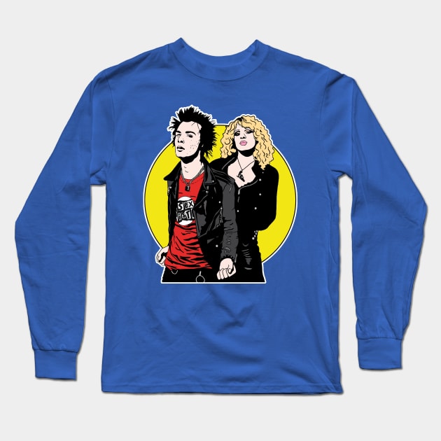 Sid n Nancy Long Sleeve T-Shirt by BiteYourGranny